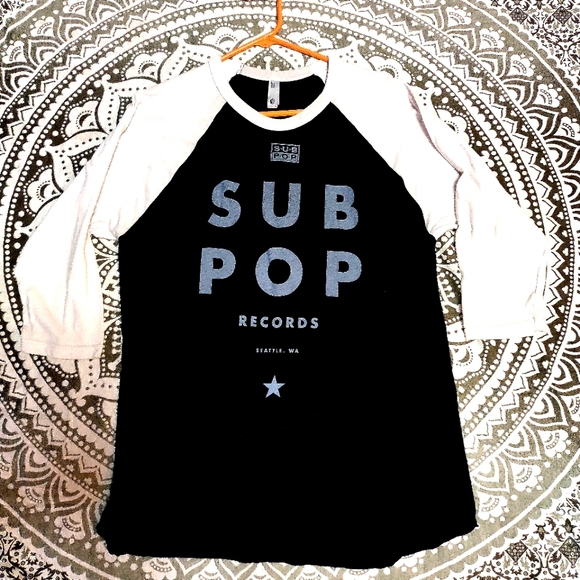 Sub Pop Records Seattle WA t-shirt - Picture 1 of 9